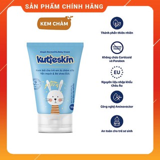 Kem bôi giành cho bé bị chàm sữa, lác sữa - kutieskin 30gr