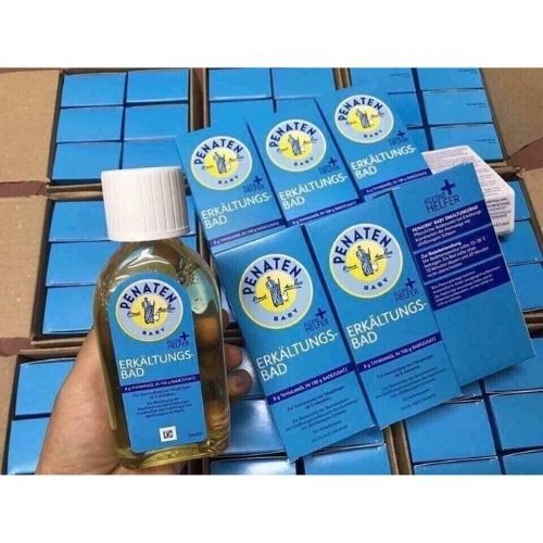 Tinh dầu tràm tắm chống cảm Penaten Đức 125ml Dành cho bé từ sơ sinh tăng cường sức đề kháng cho bé khoẻ - mẹ bean bon