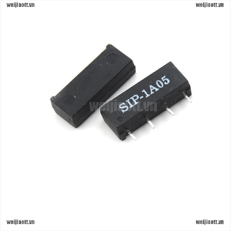 Bộ 20 rơ le công tắc kiểu khuôn dệt 5V SIP-1A05 4 chấu dành cho PAN CHANG