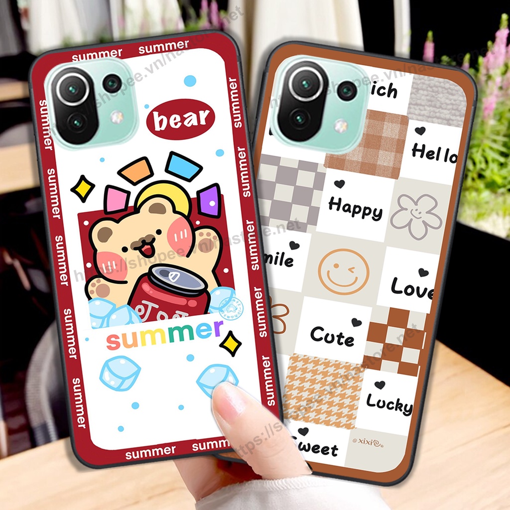 Ốp lưng Xiaomi Mi 11 / Mi 11 Lite 5g / Mi 11 Lite 5g NE trái tim cute siêu đẹp giá rẻ