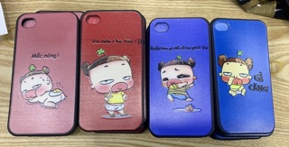 Ốp lưng iphone4G/4S dẻo in hình kute