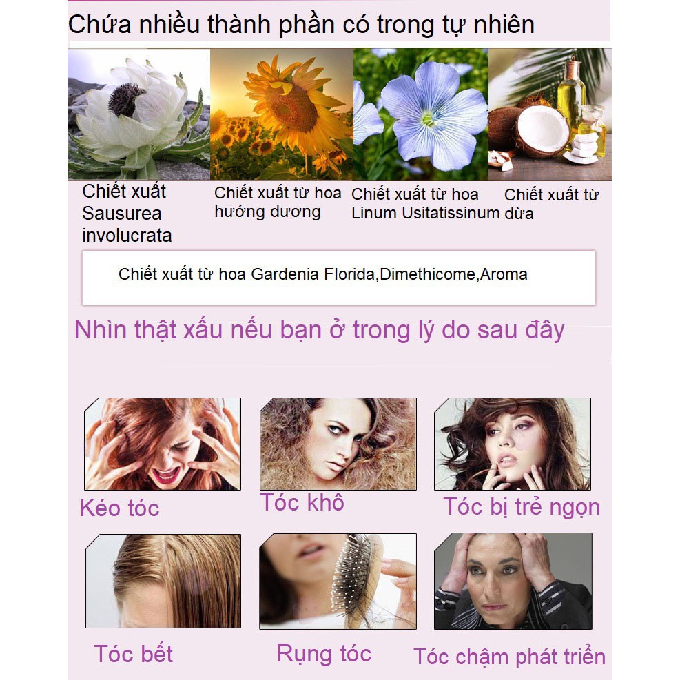 [TÓC BỒNG BỀNH] Tinh chất Mọc Tóc Herbal Hair, Giúp Mọc Tóc Nhanh Chóng, Giảm Rụng Tóc, Nuôi Dưỡng Tóc Bồng Bềnh