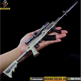 Mô Hình PUBG - Phụ Kiện PUBG - SKS 36cm (Nắp ráp)
