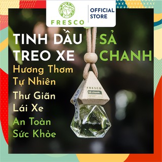 TINH DẦU SẢ CHANH TREO XE HƠI 🚘𝐅𝐑𝐄𝐄𝐒𝐇𝐈𝐏🚘 TINH DẦU THIÊN NHIÊN TREO XE Ô TÔ - KHỬ MÙI - THƠM XE - FRESCO