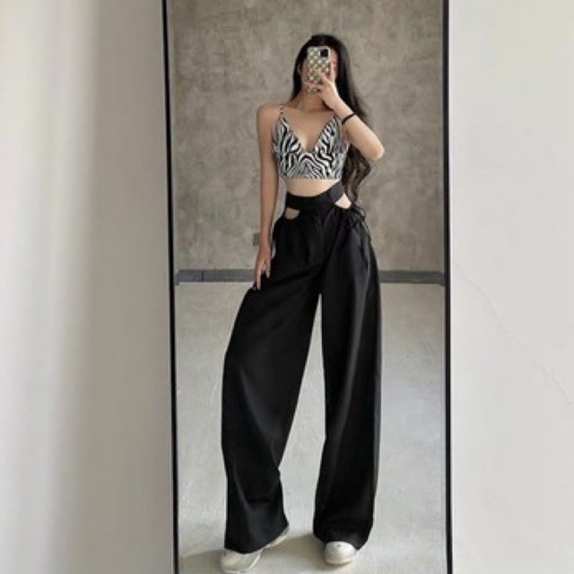 [ SẴN ] Quần khoét eo ulzzang
