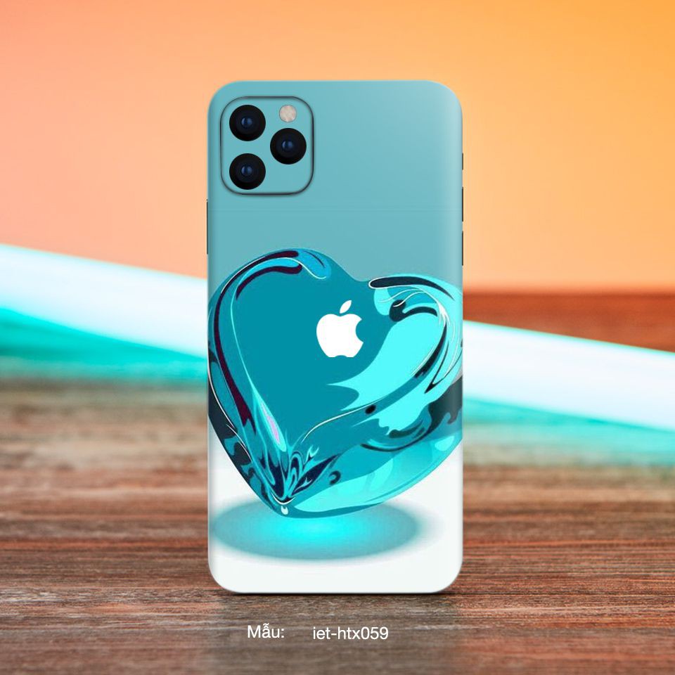 Miếng dán skin iPhone 7/7Plus - 8/ 8Plus - X/XS/XSMax - 11/11 Pro - in hình đa dạng theo yêu cầu