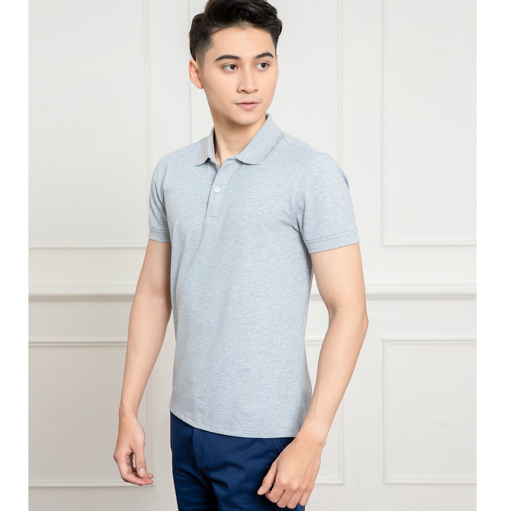 áo thun nam, áo phông ngắn tay có cổ⚡ARISTINO⚡ thiết kế đơn giản, tinh xảo, kiểu dáng SLIM FIT - APSR02