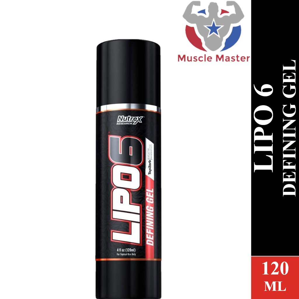 Gel Giảm Mỡ và Săn Chắc Vùng Bụng Nutrex LIPO 6 Defining Gel 120ml
