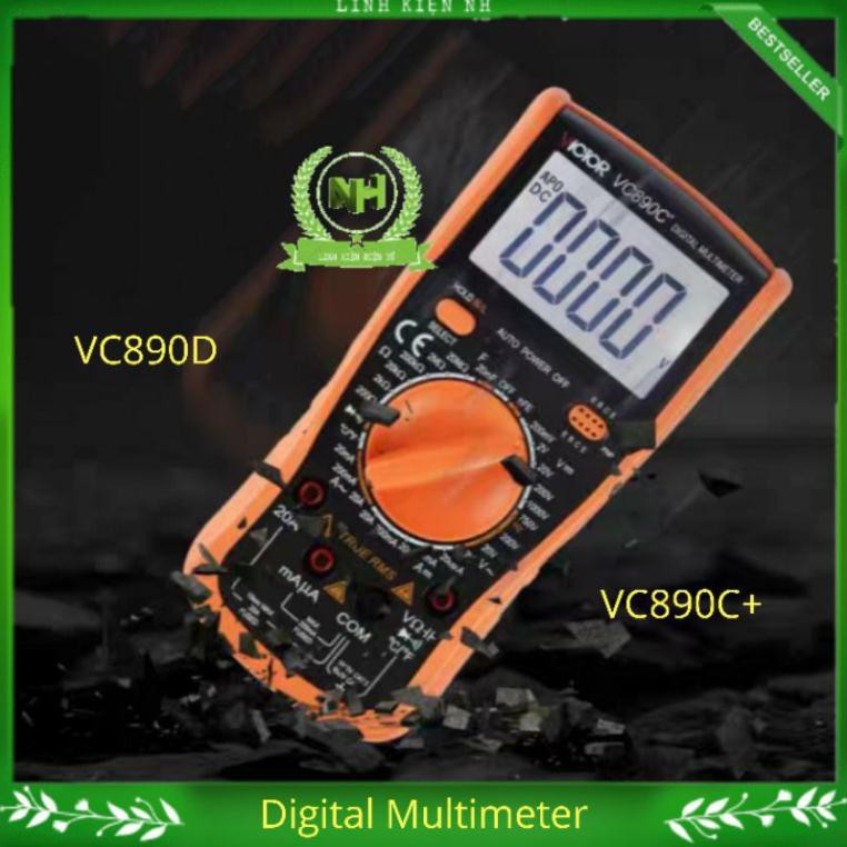 Đồng hồ đo điện vạn năng VICTOR VC890D/ VC890C+ Cao cấp Loại Tốt