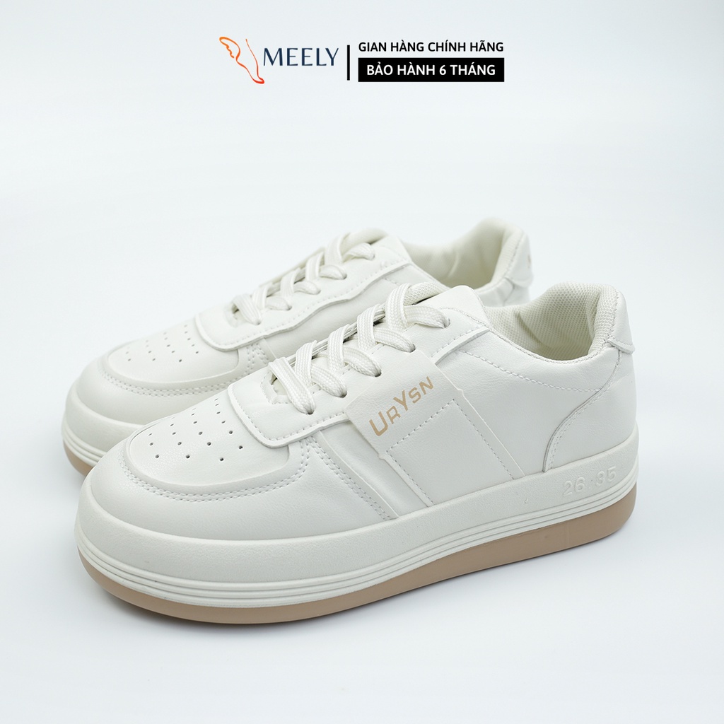 [Mã INCU50 giảm 50K đơn 150K] [ QUÀ TẶNG TẤT TRI ÂN ] Giày Thể Thao Nữ MEELY Fashion Kiểu Sneaker Dáng Trơn M&0 MK39 | BigBuy360 - bigbuy360.vn