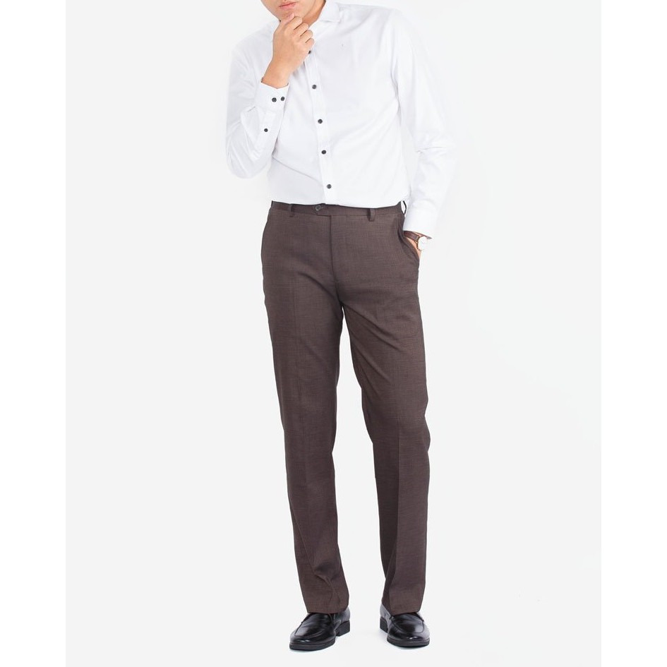Quần âu Mattana màu nâu Classic Fit MQM76160484519583 | BigBuy360 - bigbuy360.vn