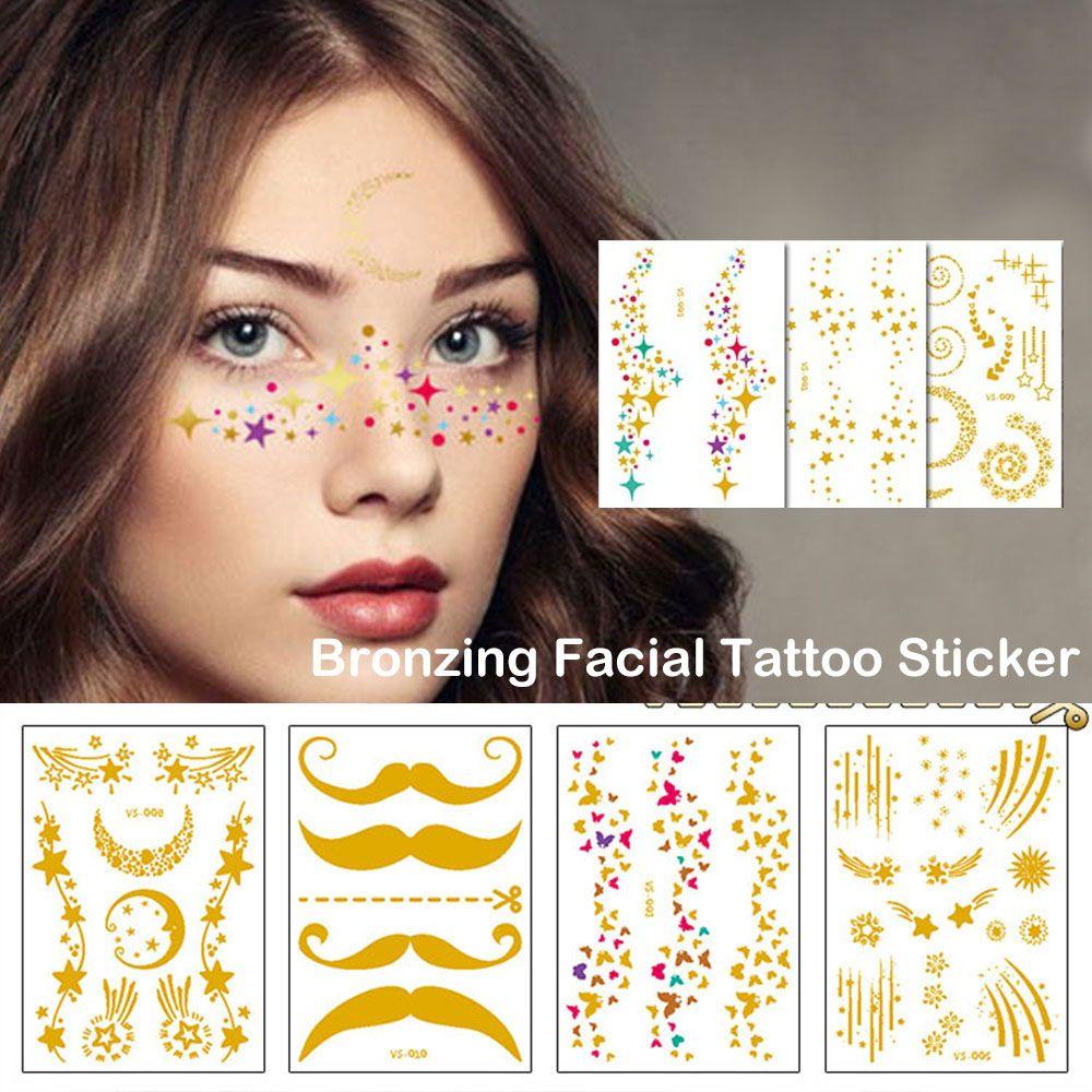 Hình Xăm Dán CABEZA Disposabl Độc Đáo|Miếng Dán Trang Trí Chống Thấm Nước Hình Đôi Mắt Độc Đáo