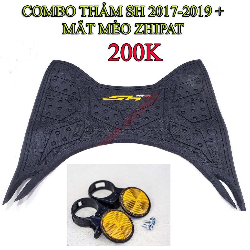 Combo thảm dày + mắt mèo ZHIPAT CHÍNH HÃNG