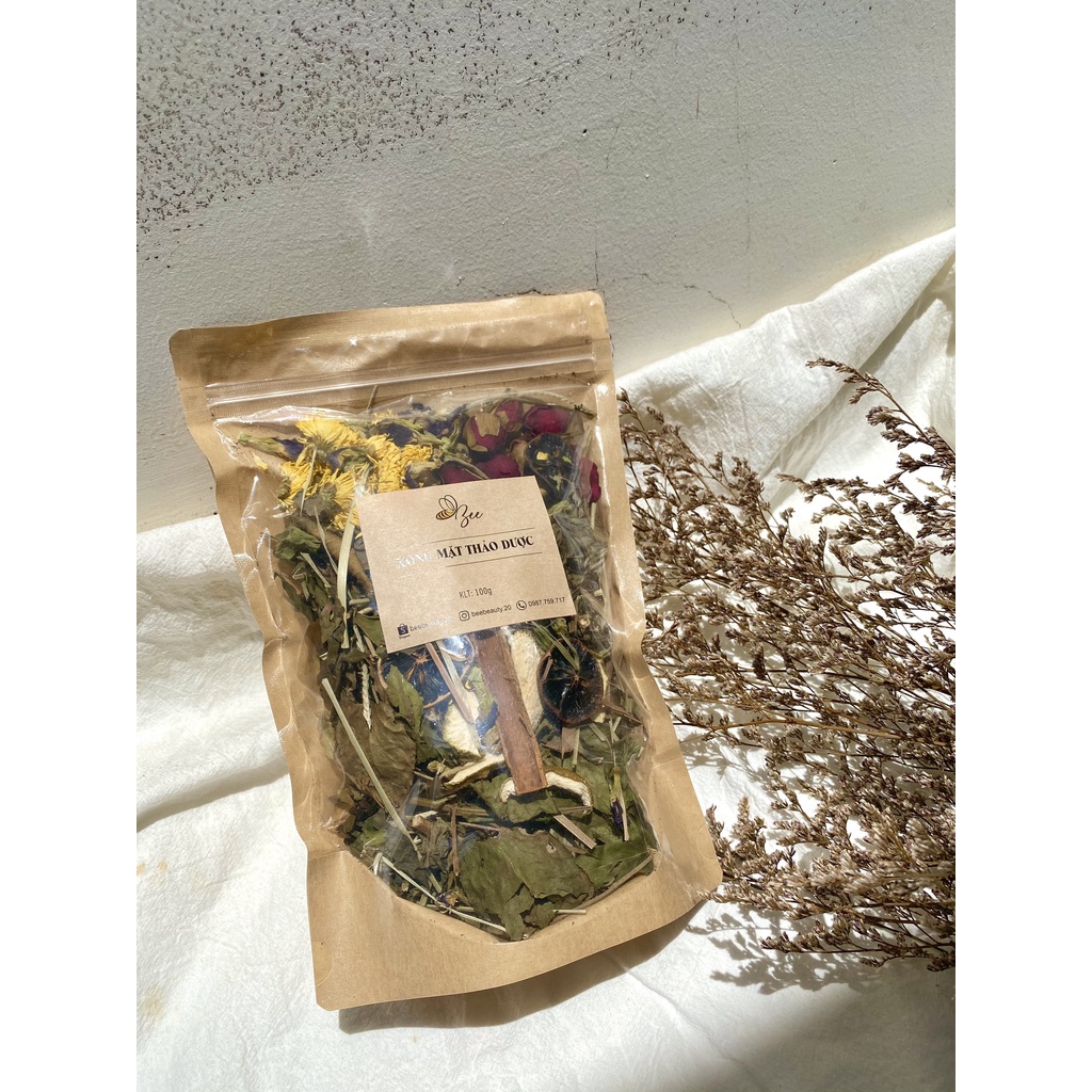 Thảo dược lá xông Beebeauty giải cảm phục hồi cơ thể - 1kg