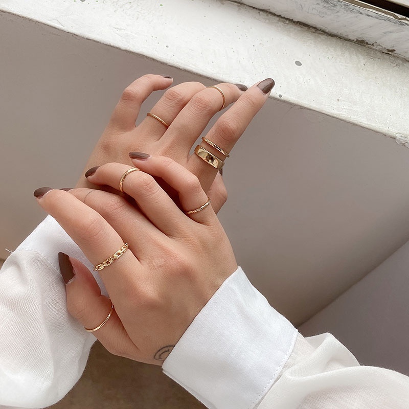 Nhẫn Đeo Khớp Ngón Tay Thiết Kế Độc Đáo Thời Trang Cho Nữ