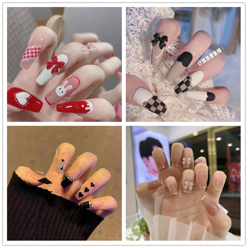 Móng Tay Giả 3d Trang Trí Chất Lượng Cao