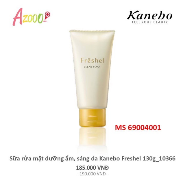 Sữa rửa mặt Kanebo Nhật