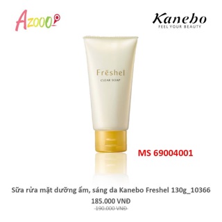 Sữa rửa mặt Kanebo Nhật
