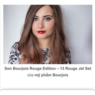 Son lì Bourjois Rouge Edition Lipstick #13 Rouge Jet Set