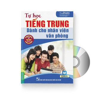 Sách - Tự Học Tiềng Trung Danh Cho Nhân Viên Văn Phòng + DVD quà tặng