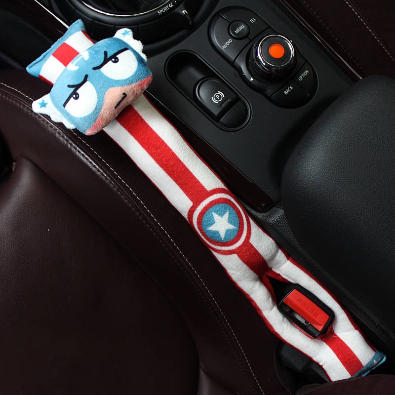 Miếng đệm khoảng cách giữa ghế xe hơi chống rò rỉ trang trí nội thất sáng tạo phong cách hoạt hình