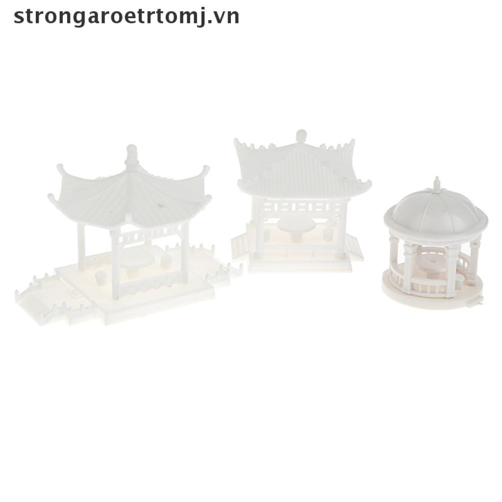 Mô Hình Ngôi Nhà Búp Bê Mini Màu Trắng Dùng Trang Trí Nhà Cửa | BigBuy360 - bigbuy360.vn