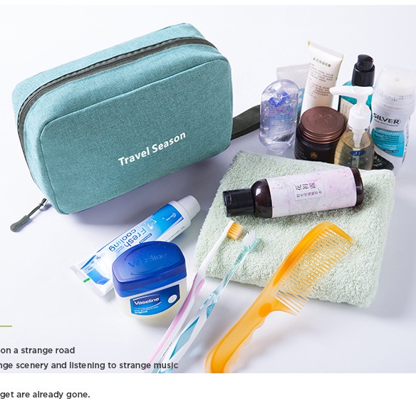 Cationic Túi Đựng Mỹ Phẩm Cỡ Lớn Có Móc Treo Tiện Dụng Cho Nam Và Nữ HSU