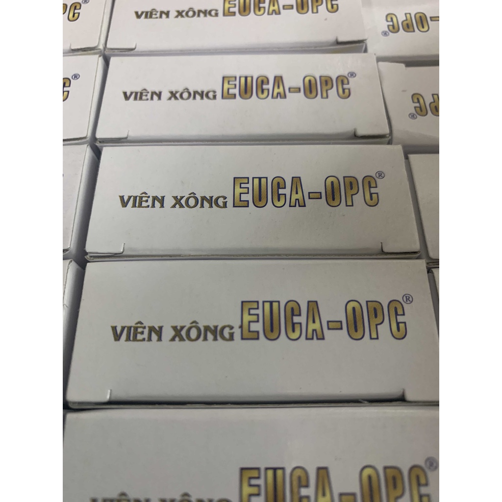 Viên xông EUCA OPC Xông mũi họng Hộp 20 viên