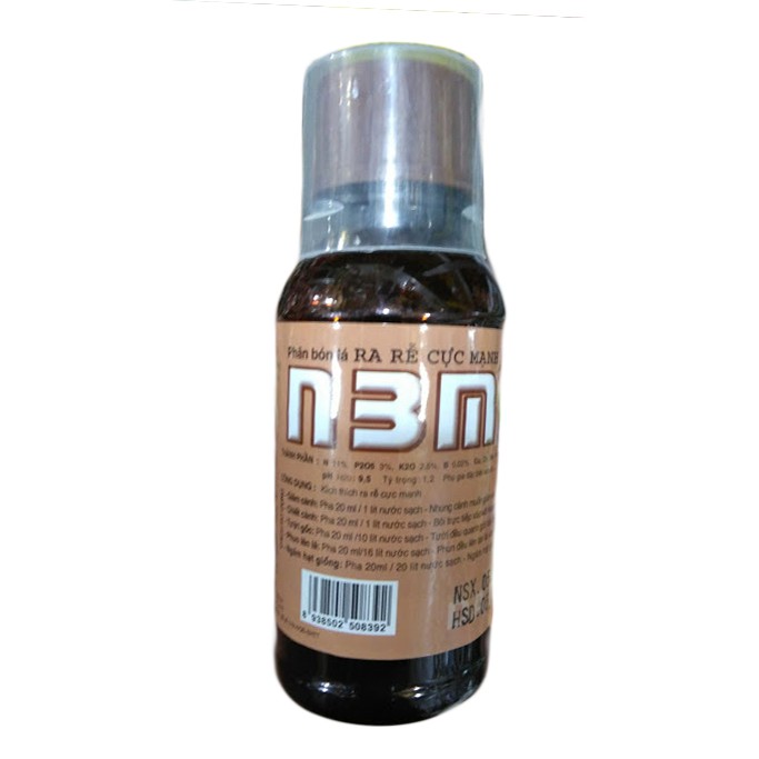 bộ kích rễ chồi cực mạnh (N3m 100ml + phân cá seasol 100ml)