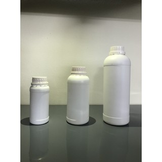 Chai Nhựa HDPE Trắng Nắp Vặn 100ml 250ml 500ml 1000ml loại dày