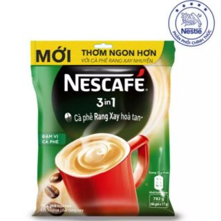 Nescafé 3in1 Đậm Vị Cà Phê (Bịch 46 gói x 17g)