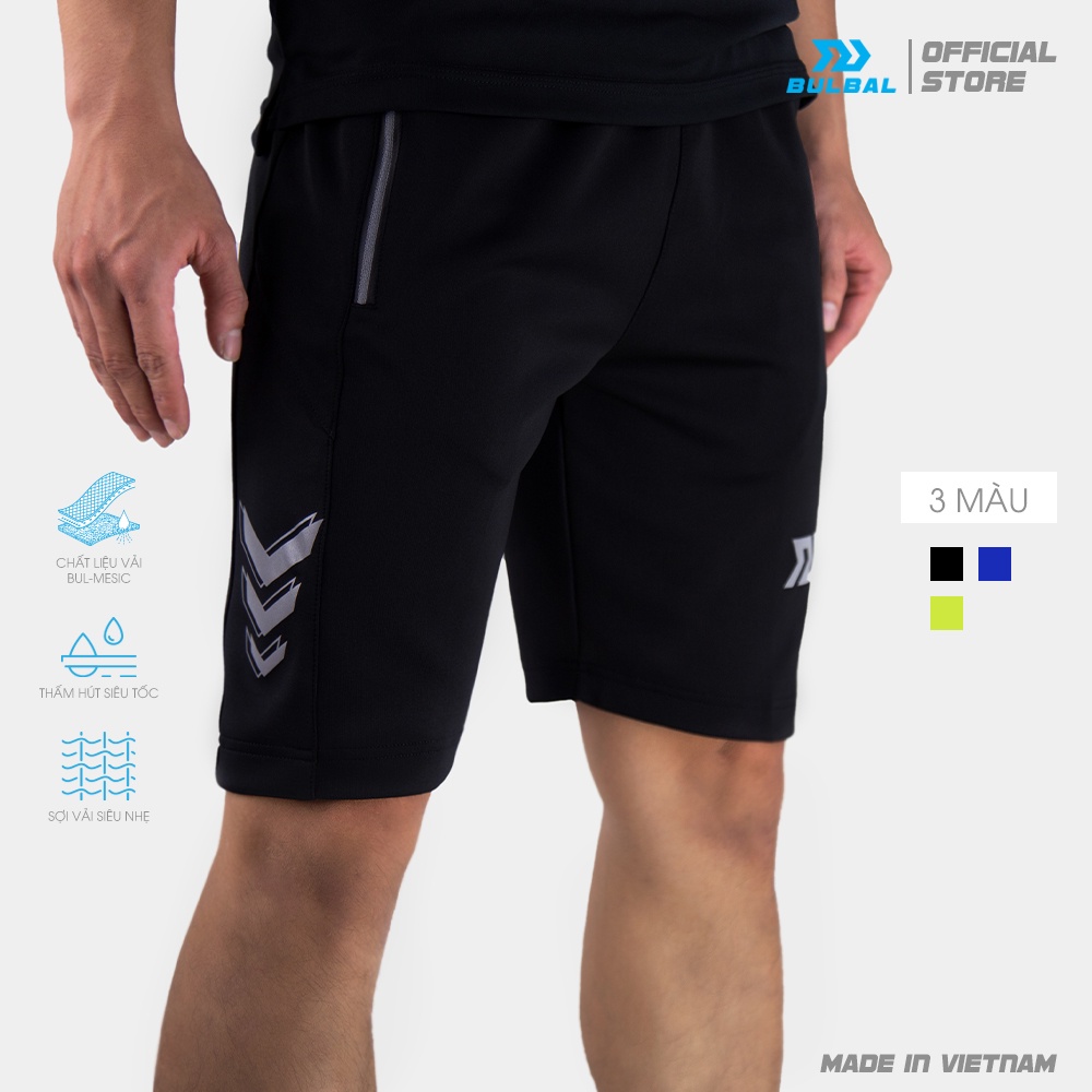 Quần Short Thể Thao Bulbal Waso II chất vải Bul-Seza co giãn 4 chiều và thông thoáng khí