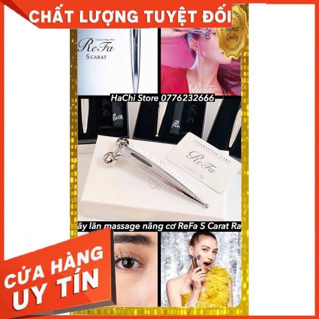 REFA S CARAT - Cây Lăn MASSAGE Nâng Cơ Giúp Săn Chắc Khuôn Mặt