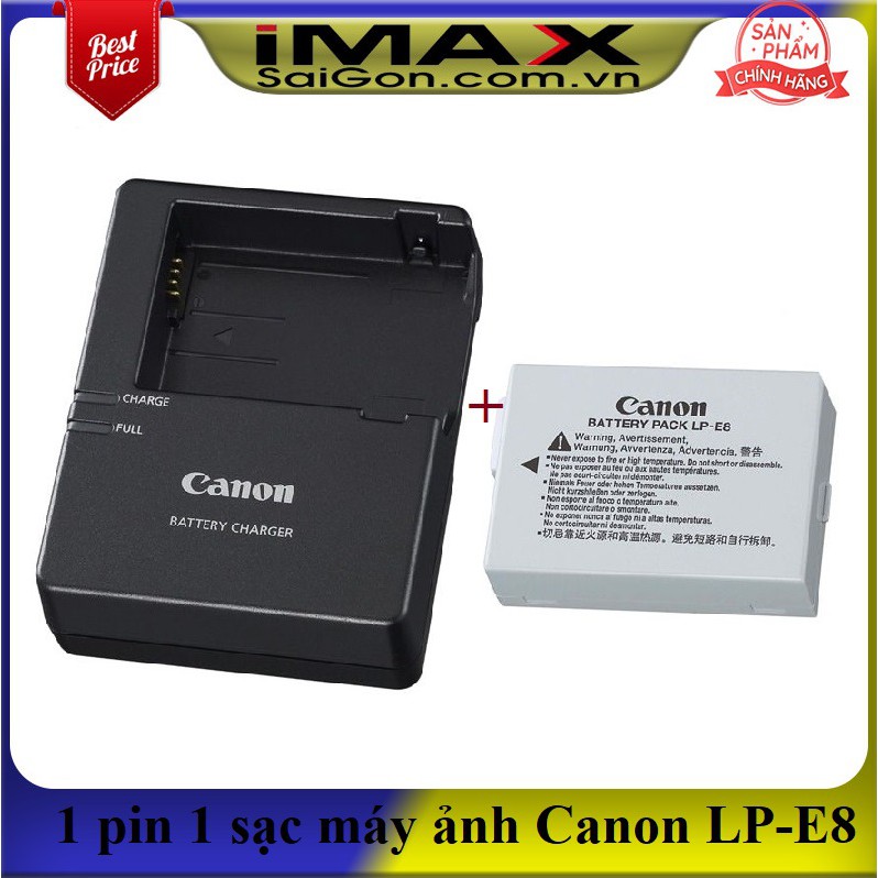 PIN MÁY ẢNH CANON LP-E8