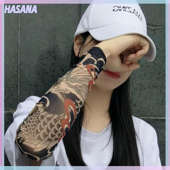 Găng Tay Nylon Co Giãn Chống Nắng Và Tia Uv Dùng Khi Xăm Hình Dịp Halloween