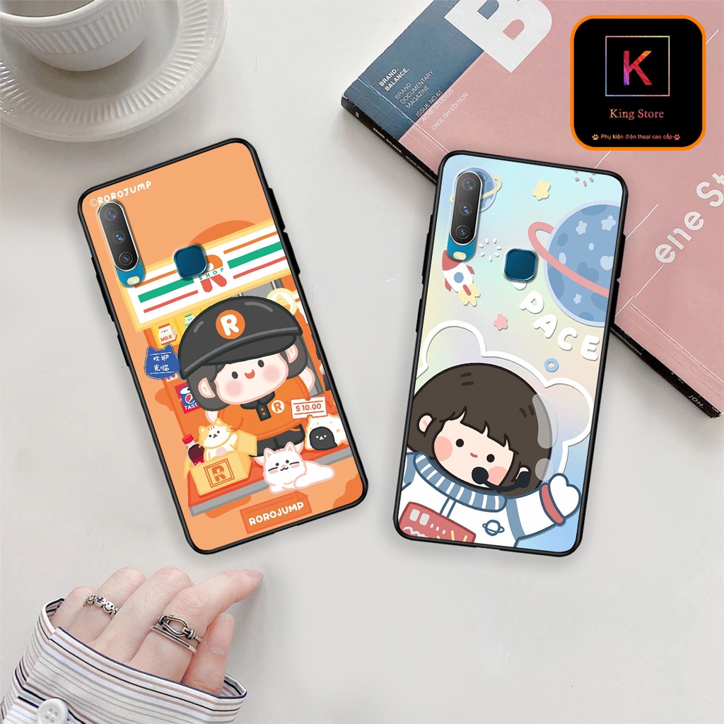 Ốp lưng Vivo Y12 - Y15 - Y17 - U10 - Ốp in hình Ngân hà &amp; RoroJump siêu đẹp