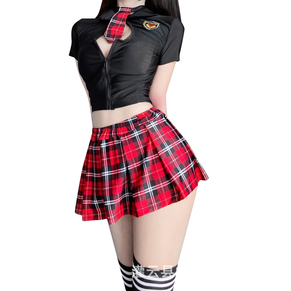 Cosplay Nữ Sinh Gợi Cảm Quyến Rũ Bí Ẩn 1208 [CWEAR.SEXY_Đồ ngủ &amp; Nội y ca0 cấp]