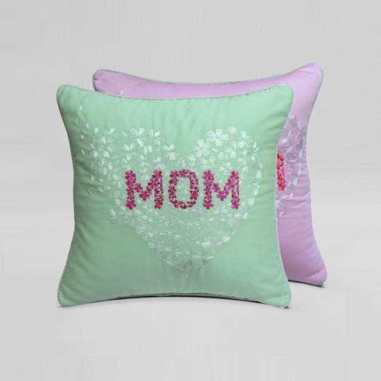 Gối tựa/trang trí thêu cao cấp MOM Everon