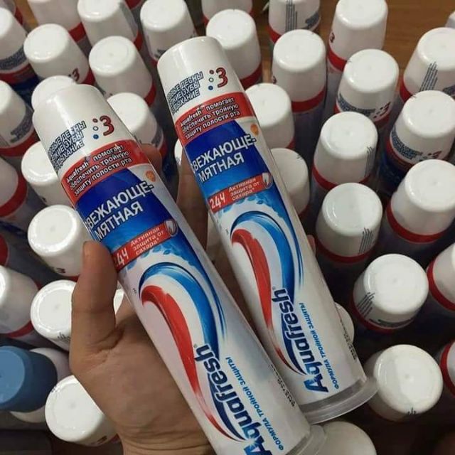 Kem đánh răng dạng ống bơm..hàng xách tay Nga