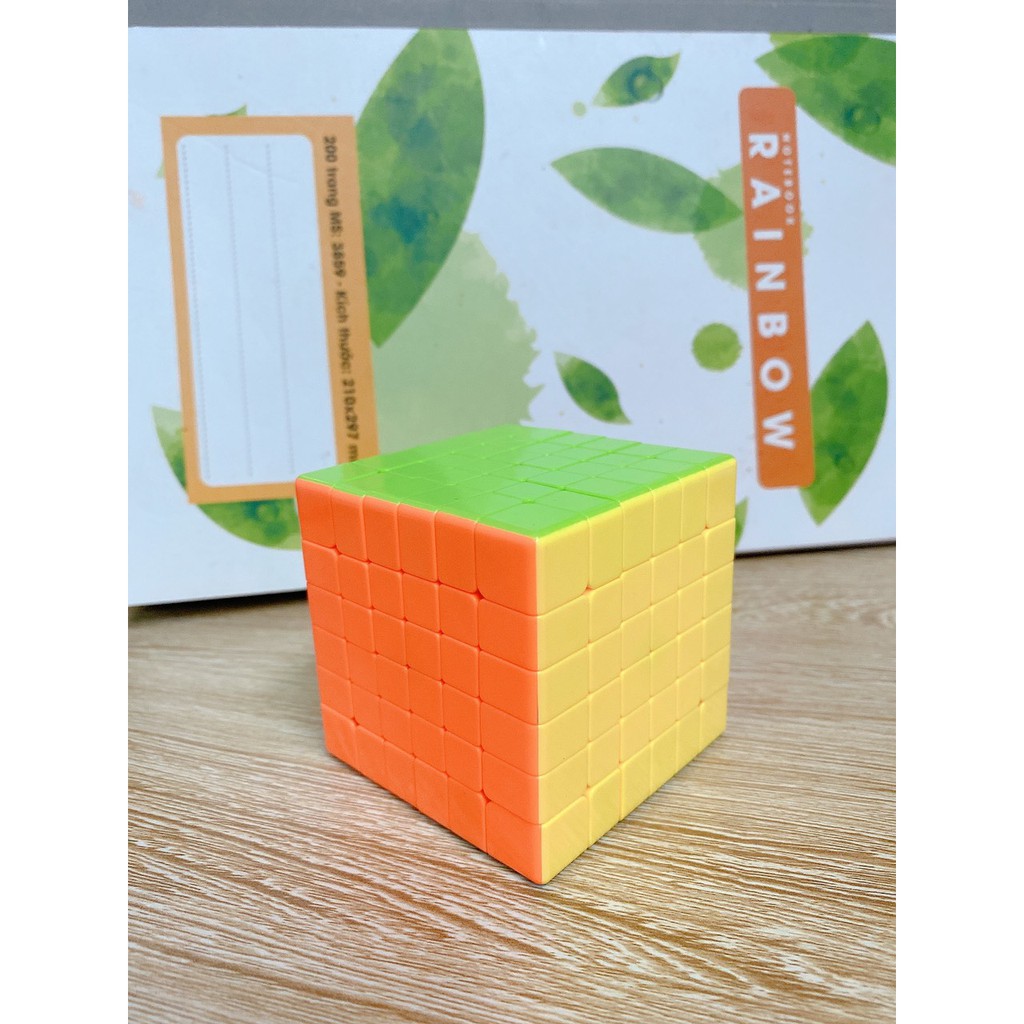 Rubik 6x6 xoay trơn cực bền, phát triển trí tuệ, an toàn cho trẻ nhỏ
