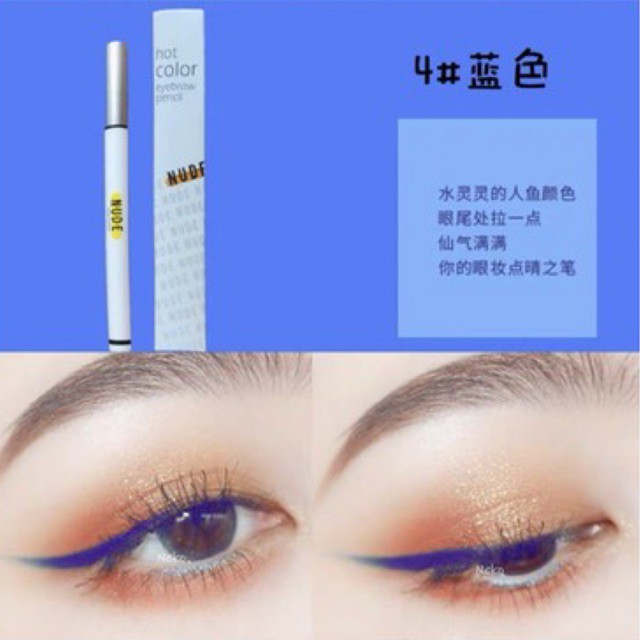 Kẻ Mắt Nước Nhiều Màu Kháng Nước, Nhanh Khô, Lâu Trôi - Color Liquid Liner