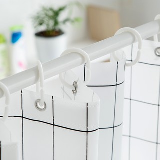 Rèm nhà tắm không thấm nước, rèm cửa sổ Oron ( Tặng vòng treo rèm)