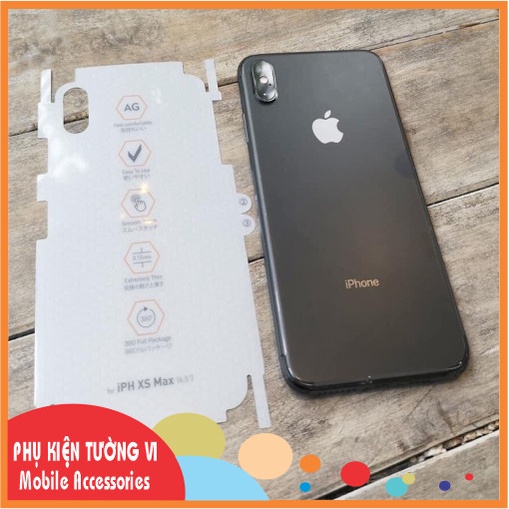 Miếng dán PPF nhám mặt lưng siêu bền, phủ nano cực mịn cho iPhone