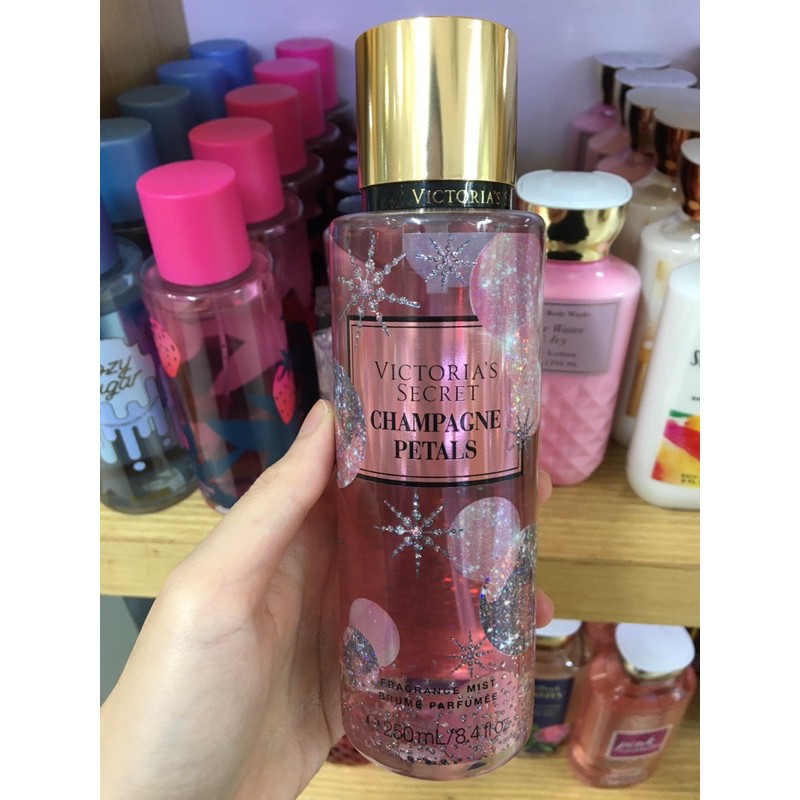 Xịt Thơm Body Mist Victoria’s Secret Champagne Petals 30ml/50ml/100ml +jɥȽÿ08+