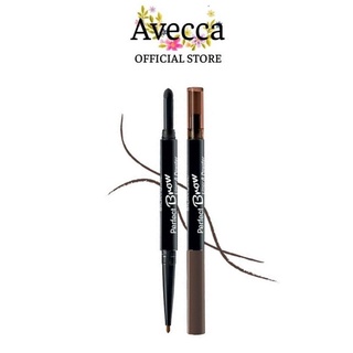 Chì Định Hình Mày 2 Đầu Silkygirl Perfect Brow Liner & Powder (Nâu Tối & Nâu Tự Nhiên)