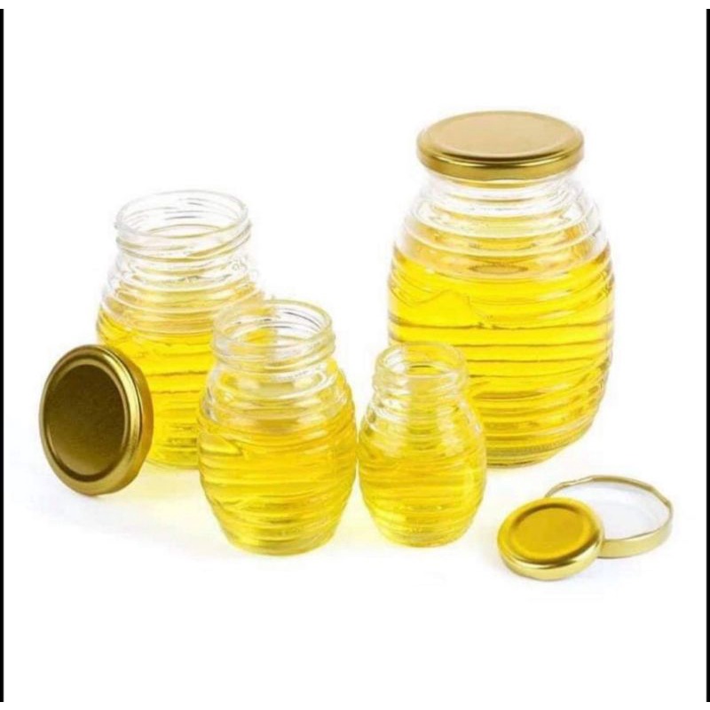 Hũ Đựng Mật Ong, Lọ Đựng Mật Ong Thủy Tinh Đủ Size