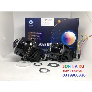 Đèn Bi LED S-LIGHT PRO x2 trợ pha LASER 3 inch