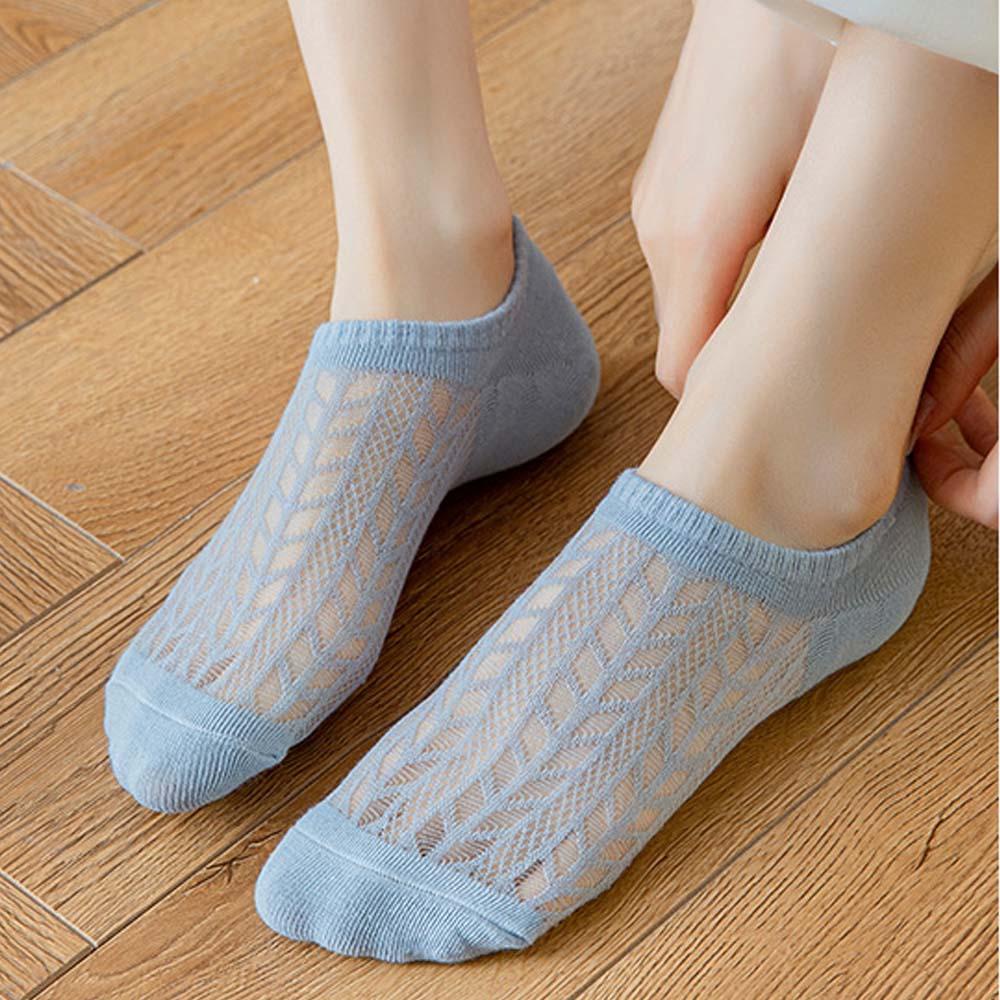 Vớ Lưới Silicon Vô Hình Thoáng Khí Không Trượt Thời Trang Mùa Hè