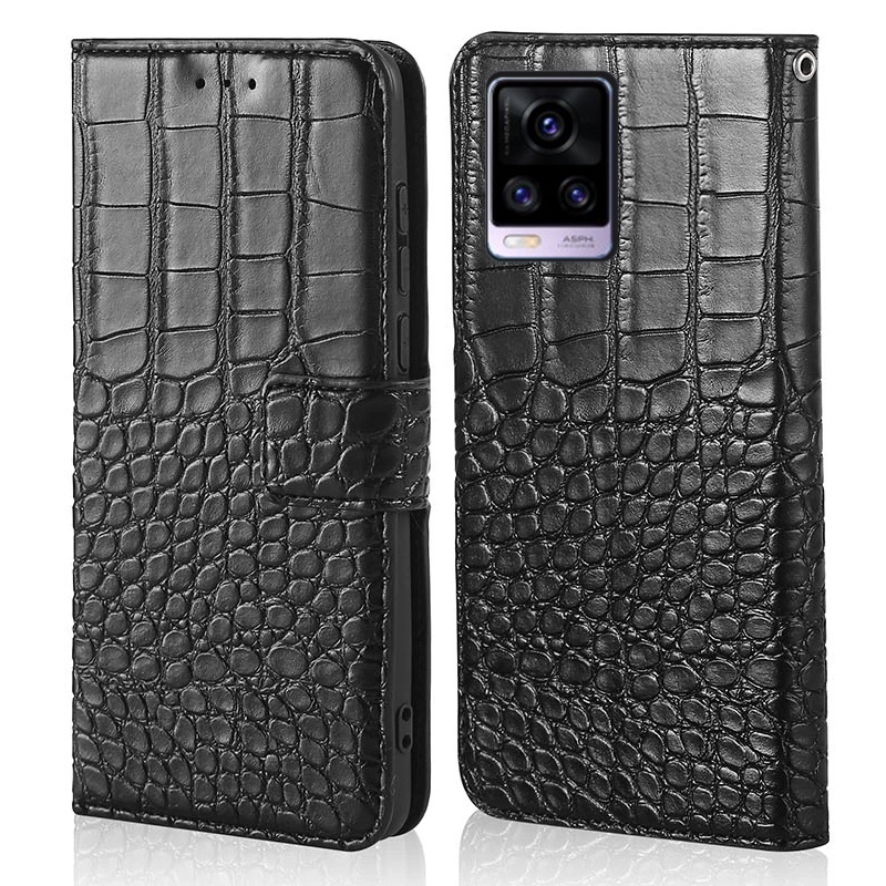 Ốp lưng da cá sấu Vivo V20 2021 / V20 V2025 / V20 Pro Flip Cover