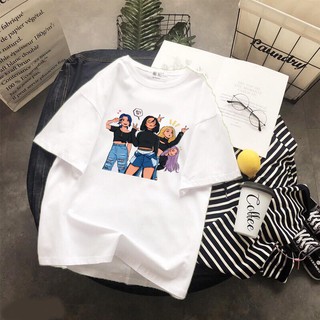 Áo thun Cotton Unisex - Fan Mamamoo Hàn Quốc - K-Pop - Chibi - Mamamoo nhí nhố